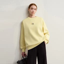 Amii Sweatshirt For Woman 2026 Winter New Casual Round Neck Long Sleeve Hoodie Women Loose Warm Pullover Versatile Top 12524080