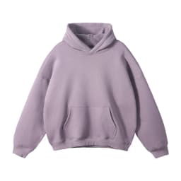 Custom LOGO men's 350G heavy autumn winter new cotton and polyester loose fleece sweater hooded sweatpants couple two-piece set