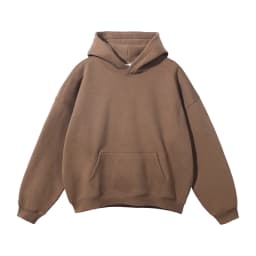Custom LOGO men's 350G heavy autumn winter new cotton and polyester loose fleece sweater hooded sweatpants couple two-piece set
