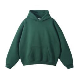 Custom LOGO men's 350G heavy autumn winter new cotton and polyester loose fleece sweater hooded sweatpants couple two-piece set