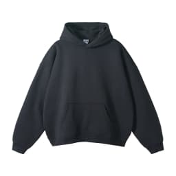 Custom LOGO men's 350G heavy autumn winter new cotton and polyester loose fleece sweater hooded sweatpants couple two-piece set