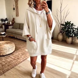 Hoodies women 2026 casual autumn/Winter new hoodie casual solid color pocket long-sleeved sweatshirts women's clothing