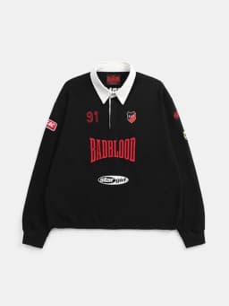 Trendy Loose Fit Neck Sweatshirt Women's American Retro Street Style Embroidered Lettering Sportswear Casual Shirt