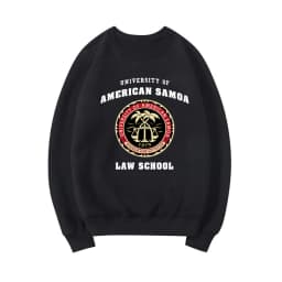 University of American Samoa Law School Sweatshirt Crewneck Unisex Pullovers Graphic Hoodies Women Streetwear Sweatshirts Tops