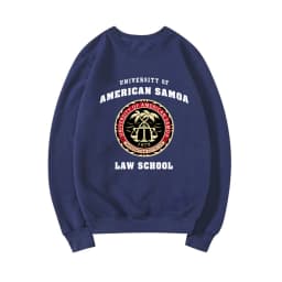 University of American Samoa Law School Sweatshirt Crewneck Unisex Pullovers Graphic Hoodies Women Streetwear Sweatshirts Tops