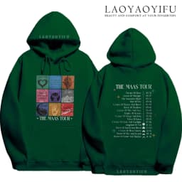 Sarah J. Maas World Tour Hoodie Throne of Glass TOG Shirt ACOTAR Sweatshirt Crescent City Fan Apparel Velaris Gifts Hoodies