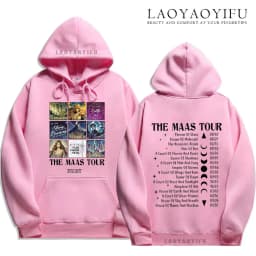 Sarah J. Maas World Tour Hoodie Throne of Glass TOG Shirt ACOTAR Sweatshirt Crescent City Fan Apparel Velaris Gifts Hoodies