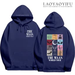 Sarah J. Maas World Tour Hoodie Throne of Glass TOG Shirt ACOTAR Sweatshirt Crescent City Fan Apparel Velaris Gifts Hoodies