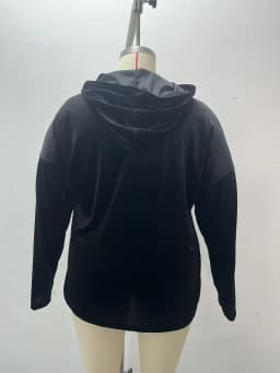 Hoodies women 2026 casual New fashionable hooded loose fleece pocket solid color long-sleeved pullover women's clothing