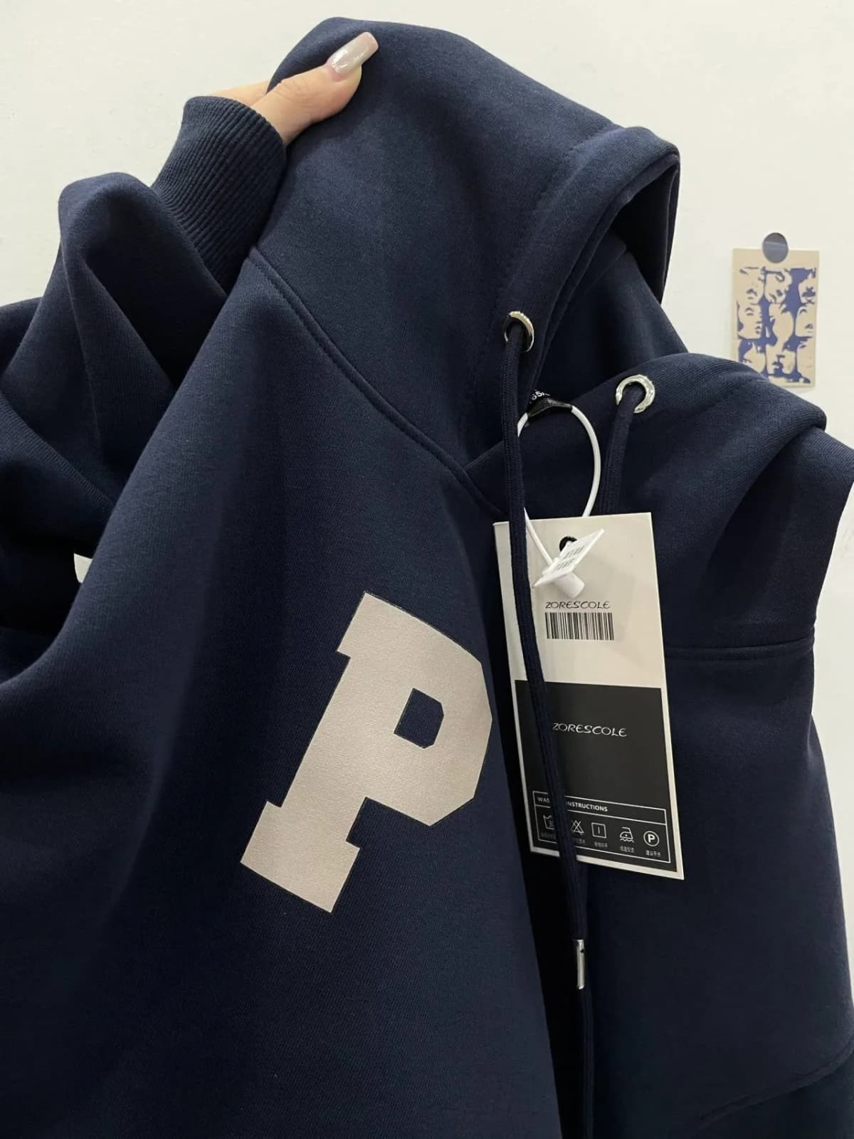Retro American Hoodie Women's Thickened Fleece Loose BF Lazy Couple Tops Spring Autumn Winter Casual Comfortable Sweatshirt