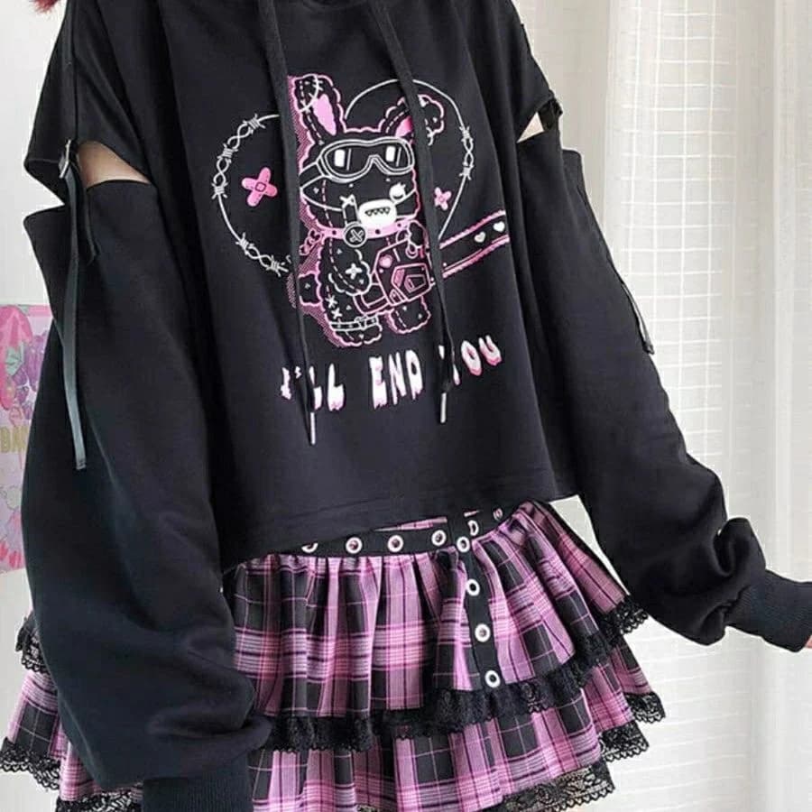 Floral Lace Skirt with Hood ort Sle for Women Spring Autumn Winter Trendy Streetwear Polyester Fiber Casual Fit