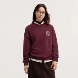 Semir Sweater Women Oversize Heating and Antibacterial 2024 New Winter Embroidered Fleece Top