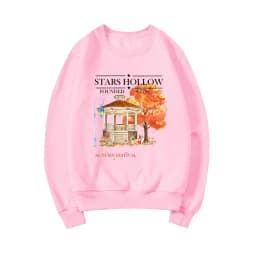 Stars Hollow Fall Crewneck Sweatshirt TV Show Inspired Hoodies Harajuku Graphic Hoodie Streetwear Women Top Unisex Sweatshirts
