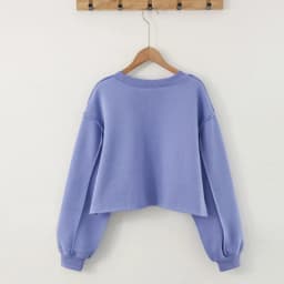 Vintage High Quality Oversized Women Sweatshirt Hoodies Casual Loose Vintage Long Sleeve Harajuku Streetwear Crop Pullover