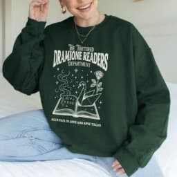 Dramione Sweatshirt Book Club Sweatshirt Dramione Merch Manacled Enemies To Lovers Sweatshirt Gifts Tortured Readers Dep Hoodie