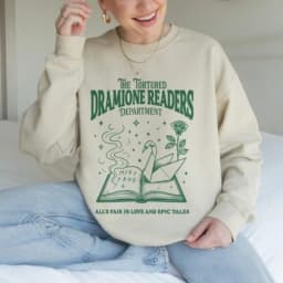 Dramione Sweatshirt Book Club Sweatshirt Dramione Merch Manacled Enemies To Lovers Sweatshirt Gifts Tortured Readers Dep Hoodie