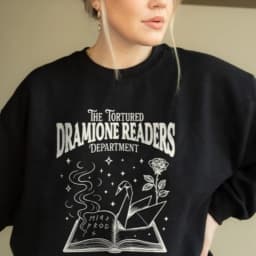 Dramione Sweatshirt Book Club Sweatshirt Dramione Merch Manacled Enemies To Lovers Sweatshirt Gifts Tortured Readers Dep Hoodie