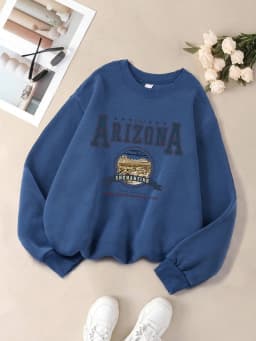 Casual Women Sweatshirts Chicago USA Letter Prints Pullover Fashion Crewneck Oversize Hoodie Fleece Warm Female Autumn Clothes