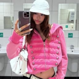 Harajuku Double-breasted Punk Casual Hoodie Y2k Aesthetic Autumn Slim Fit Zipper Hoody Women Streetwear Solid  Grunge Sweatshirt