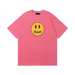 Drew House Print Short-Sleeve High-Street Casual Couple's Oversized T-Shirt