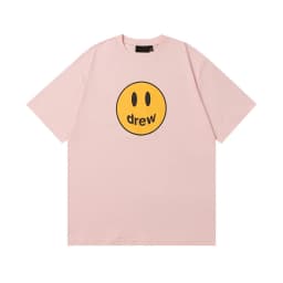 Drew House Print Short-Sleeve High-Street Casual Couple's Oversized T-Shirt