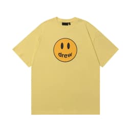 Drew House Print Short-Sleeve High-Street Casual Couple's Oversized T-Shirt