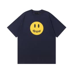 Drew House Print Short-Sleeve High-Street Casual Couple's Oversized T-Shirt