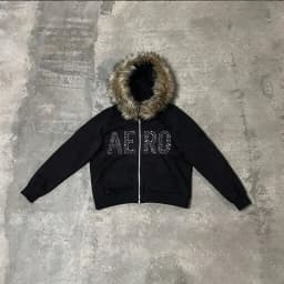 Y2k Hoodies Clothes Women Aesthetic Harajuku Fur Collar Leopard Print Zip Up Hoodies Graphic Retro Hip Hop Punk Streetwear EGirl