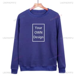 New 2025 Your OWN Design Brand Picture Custom Men Women DIY Hoodie Sweatshirts Hoody Clothing Multicolour Loose Fashion