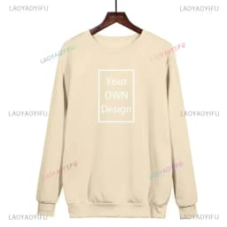 New 2025 Your OWN Design Brand Picture Custom Men Women DIY Hoodie Sweatshirts Hoody Clothing Multicolour Loose Fashion