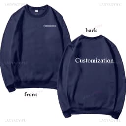 New 2025 Your OWN Design Brand Picture Custom Men Women DIY Hoodie Sweatshirts Hoody Clothing Multicolour Loose Fashion