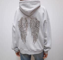 Loose Sequin Hoodies Autumn and Winter Female Top Thick Cold Glitter Women's Casual Hooded Sweatshirts 2025