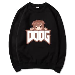 English VTuber Inugami Korone Hoodie Women Anime Kawaii Hoodies Unisex Autumn Winter Harajuku Hooded Sweatshirts Bluzy