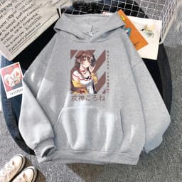 English VTuber Inugami Korone Hoodie Women Anime Kawaii Hoodies Unisex Autumn Winter Harajuku Hooded Sweatshirts Bluzy