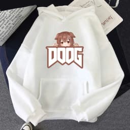 English VTuber Inugami Korone Hoodie Women Anime Kawaii Hoodies Unisex Autumn Winter Harajuku Hooded Sweatshirts Bluzy