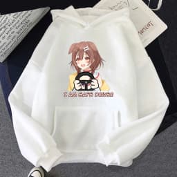 English VTuber Inugami Korone Hoodie Women Anime Kawaii Hoodies Unisex Autumn Winter Harajuku Hooded Sweatshirts Bluzy