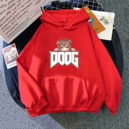 English VTuber Inugami Korone Hoodie Women Anime Kawaii Hoodies Unisex Autumn Winter Harajuku Hooded Sweatshirts Bluzy