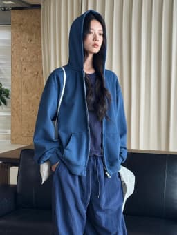 Autumn new style simple and fashionable hooded zipper basic sweatshirt loose casual jacket for women