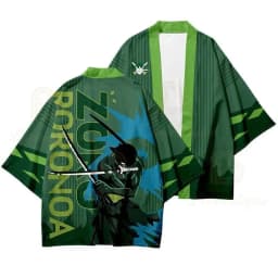 Anime One Piece Kimono Cosplay Costume Luffy Nami Zoro Tony Tony Chopper Coat Uniform Cloak Tops Kimono Boys Girls Haori Shirt