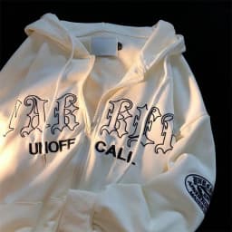 Y2K Gothic Skeleton Print Bones Zip Hoodie Women Harajuku Hip Hop Oversized Jacket Fall Winter Vintage Loose Hooded Sweatshirts