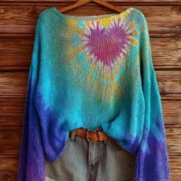2025 New round Neck Sweatshirt Thick Needle Fabric Digital Printing Unisex Stripe Top Women's Sweatshirt Loose Fit Polyester ...