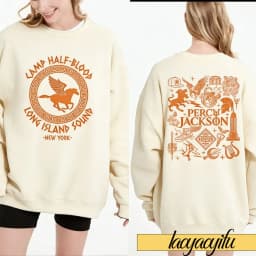 Unisex Camp Halfblood Sweatshirt Camp Half Blood Hoodie Camp Half Blood Chronicles Branches Sweater Percy Jackson Sweatshirt