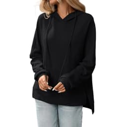 Hooded Long Sleeve Hoodies Loose Fit American and European Style with Summer Streetwear Casual Regular Sleeve Women Hoodie