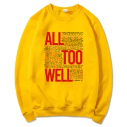 Vintage All Too Well Sweatshirt Eras Tour Mindnight Hoodie Lover Inspired Karma Sweater Music Crewneck Sweatshirts Gift for Fans