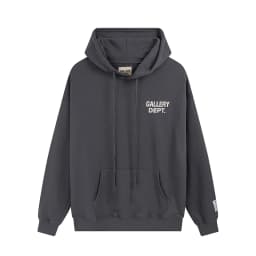 Classic Letter Street Style Logo Print Loose Fit Hoodie High Street Fashion Women's Sweatshirt Cotton Crew Neck Long Sleeve