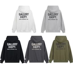 Classic Letter Street Style Logo Print Loose Fit Hoodie High Street Fashion Women's Sweatshirt Cotton Crew Neck Long Sleeve