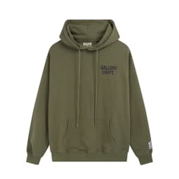 Classic Letter Street Style Logo Print Loose Fit Hoodie High Street Fashion Women's Sweatshirt Cotton Crew Neck Long Sleeve