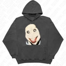 Grunge Goth Casual Y2K Hooded sweatshirt Harajuku Graphic Print Punk Vintage Hoodie sweatshirt Hip Hop Casual Oversized Pullover