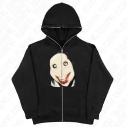 Grunge Goth Casual Y2K Hooded sweatshirt Harajuku Graphic Print Punk Vintage Hoodie sweatshirt Hip Hop Casual Oversized Pullover