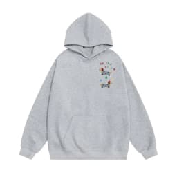 Casual Dog Print Hooded Women Loose Full Sleeve O-neck Solid Pockets Sweatshirt Female 2026 Fashion Spring Summer Outwear